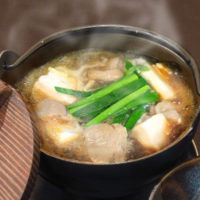 牛ホル豆腐鍋