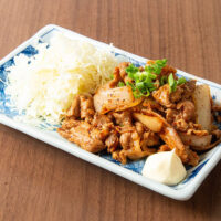豚の生姜焼き定食