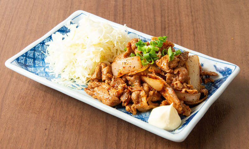 豚の生姜焼き定食